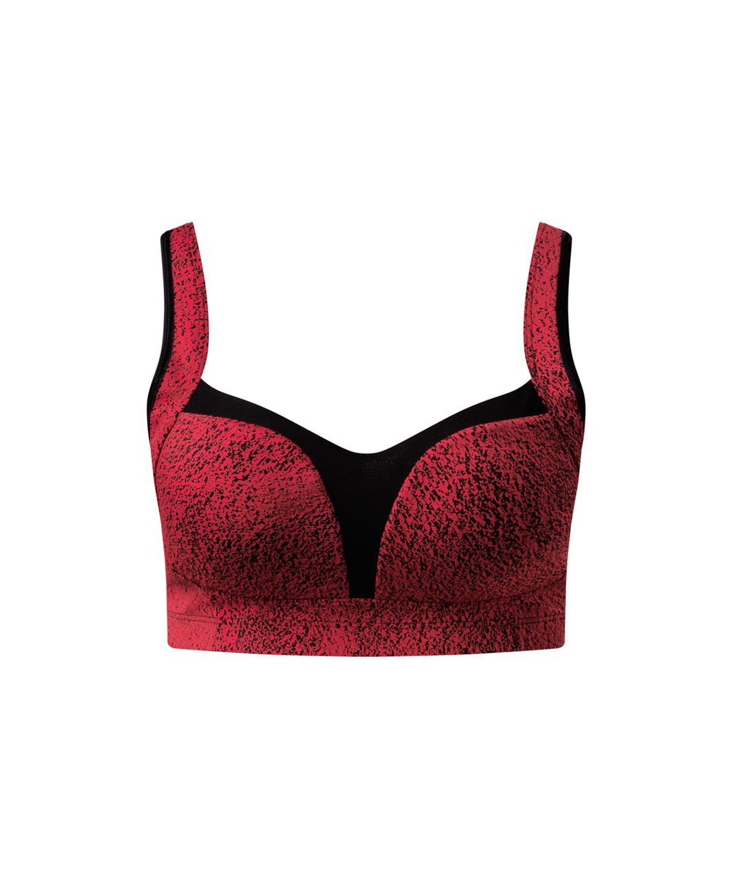 Lululemon Ta Ta Tamer III - Power Luxtreme Spray Jacquard True Red Black