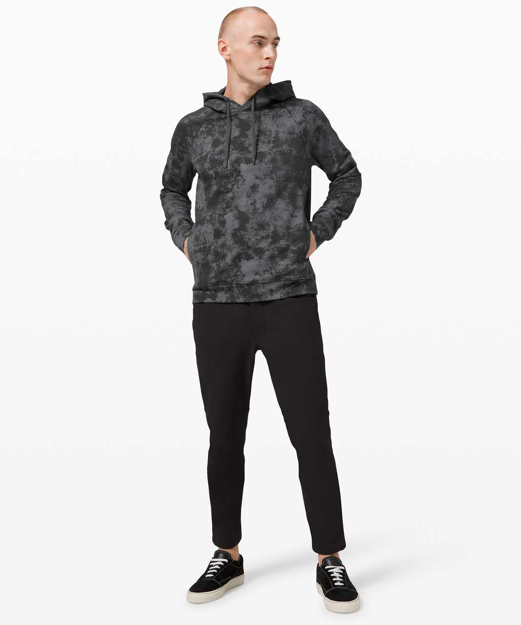 Lululemon City Sweat Pullover Hoodie French Terry - Astral Graphite Grey Asphalt Grey