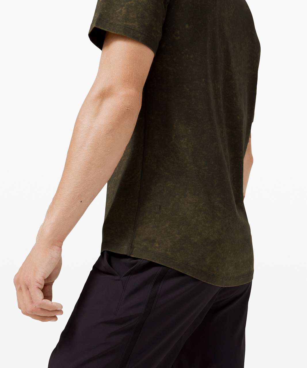 Lululemon 5 Year Basic Tee - Cloudy Wash Dark Olive