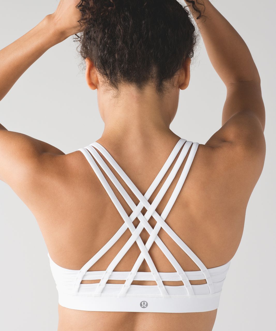 Lululemon Energy Bra (Peek) - White - lulu fanatics