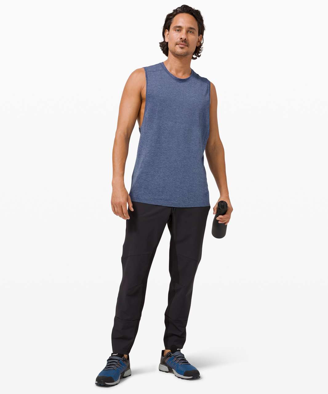 Lululemon Metal Vent Tech Sleeveless 2.0 - Midnight Shadow / Tempest Blue