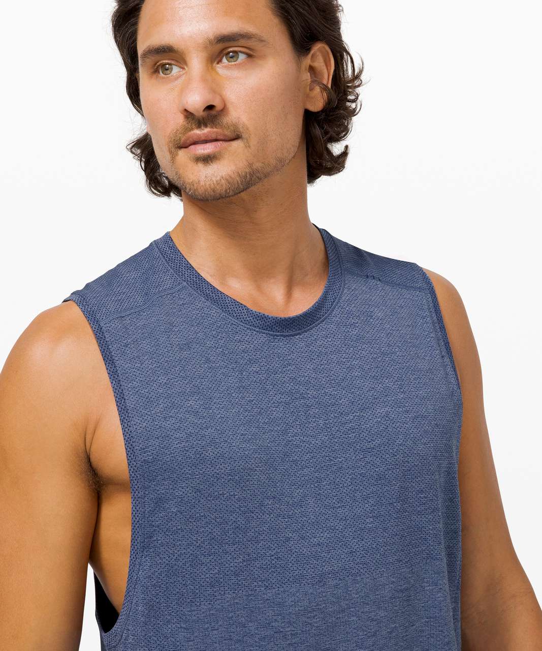 Lululemon Metal Vent Tech Sleeveless 2.0 - Midnight Shadow / Tempest Blue