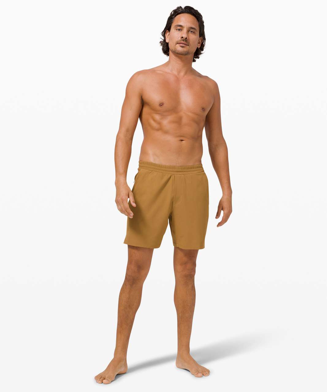 Lululemon Channel Cross Swim Short *7" - Spiced Bronze