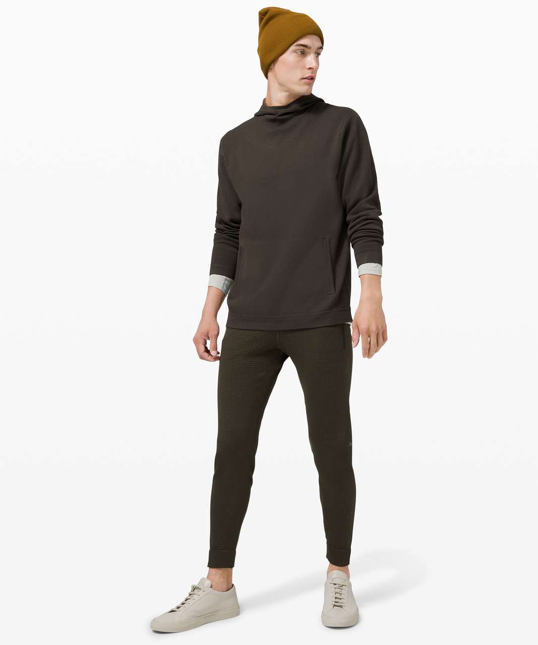 Lululemon Cascade Coast Crew - Dark Olive / Army Green - lulu fanatics