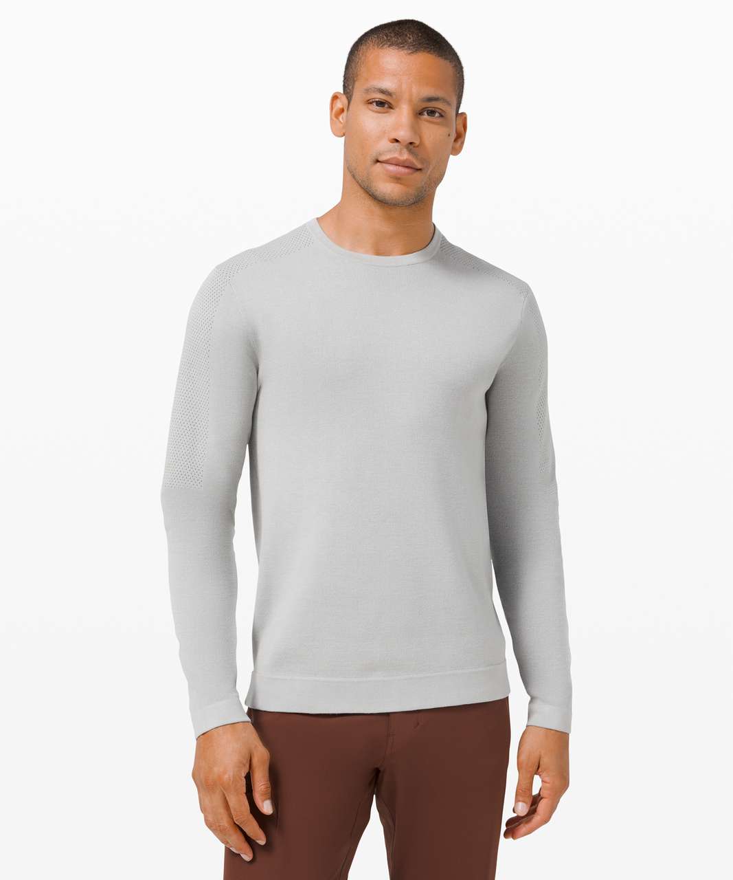 Lululemon Cascade Coast Crew - Silver Drop / Anchor