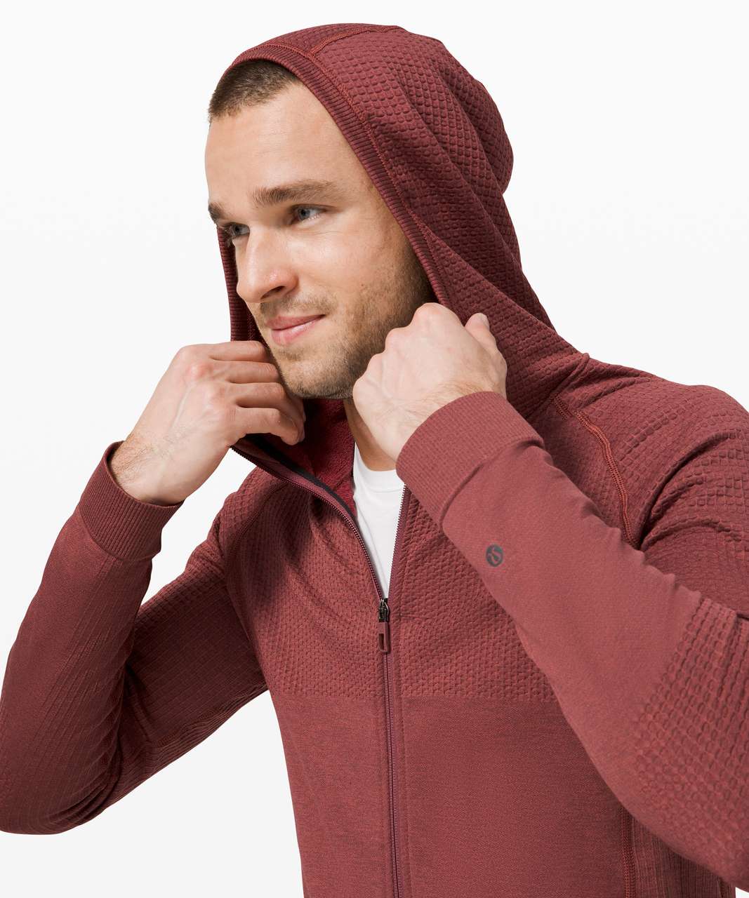 Lululemon Engineered Warmth Hoodie - Smoky Red / Smoky Red