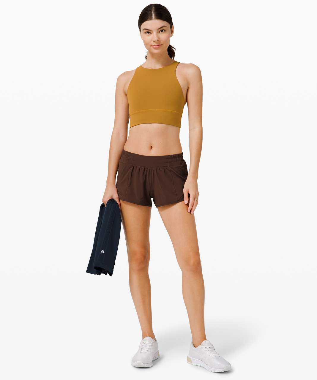 Lululemon Hotty Hot Short II *2.5" - Brown Earth