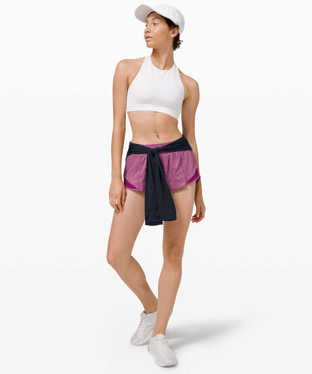 NEW LULULEMON Hotty Hot 2.5 LR Short 0 2 4 6 8 10 Sonic Pink