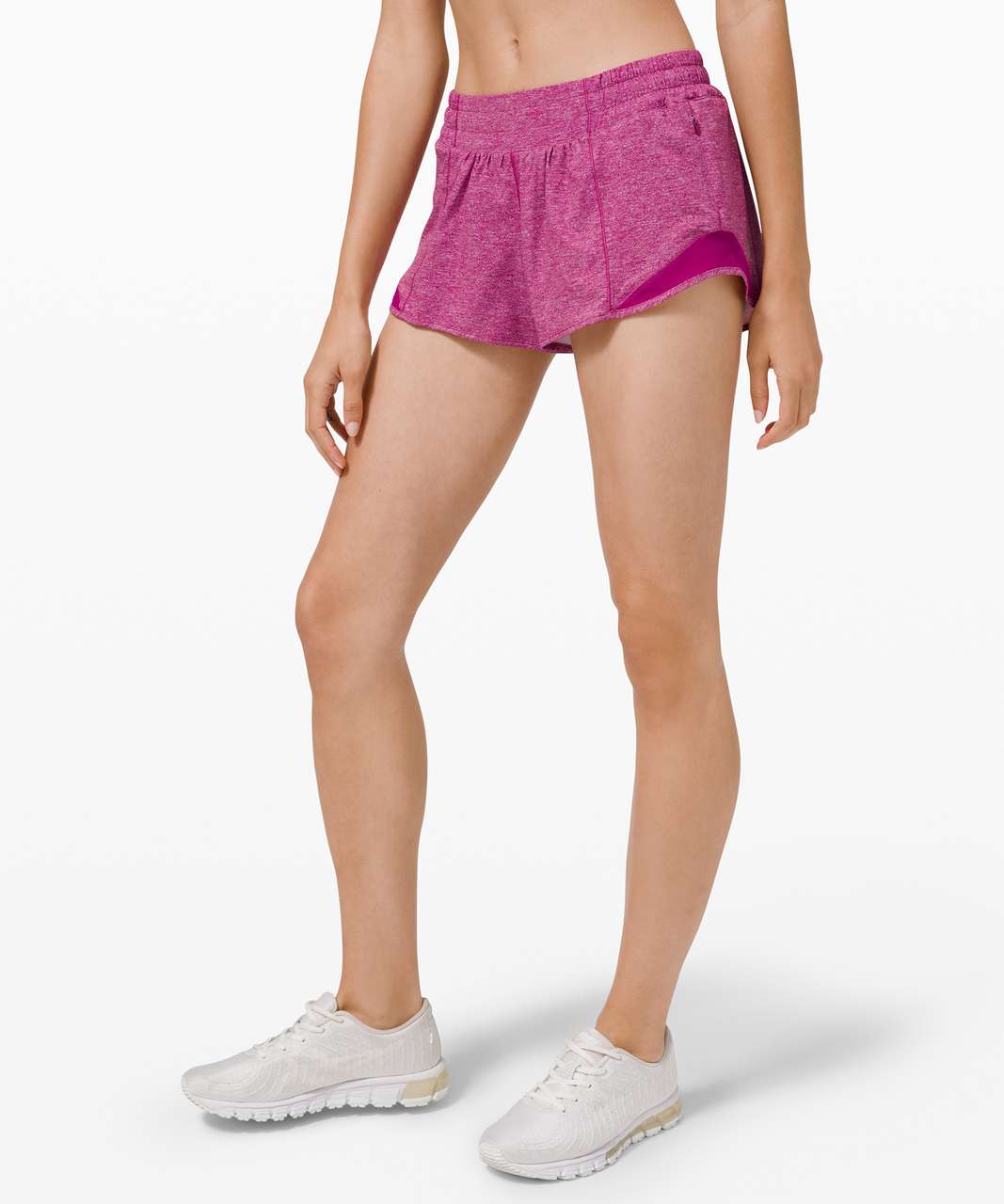 NEW LULULEMON Hotty Hot 2.5 LR Short 0 2 4 6 8 10 Sonic Pink