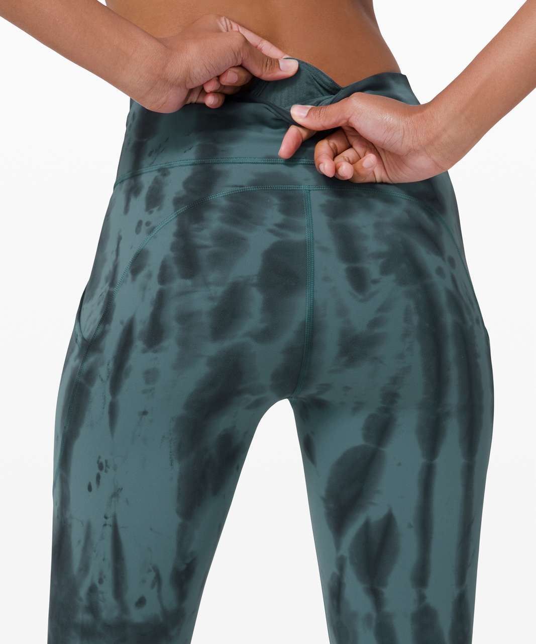 Lululemon Invigorate High-Rise Tight 25 *Wash - Forest Shibori Graphite  Grey Desert Teal - lulu fanatics