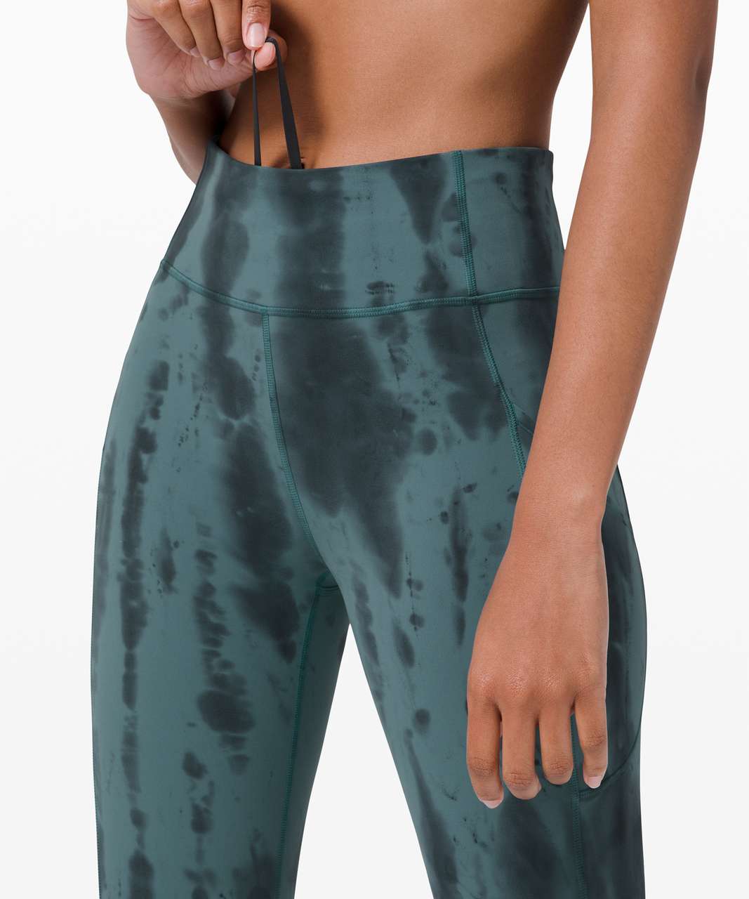 Lululemon Invigorate High-Rise Tight 25 *Wash - Forest Shibori Graphite  Grey Desert Teal - lulu fanatics