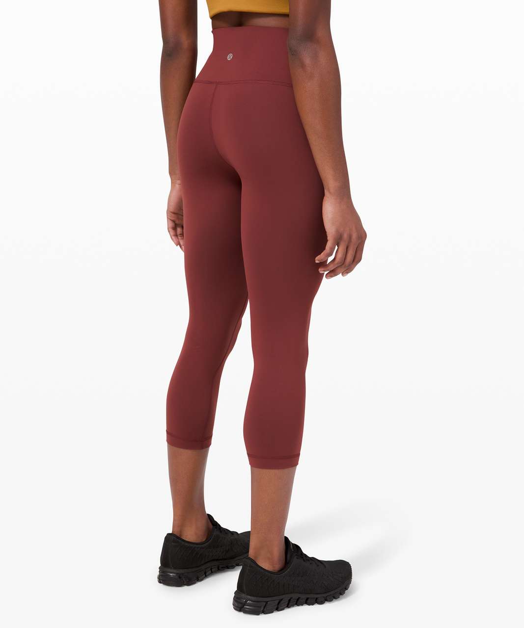 Lululemon Align Super-High-Rise Crop 21 - Vivid Plum - lulu fanatics