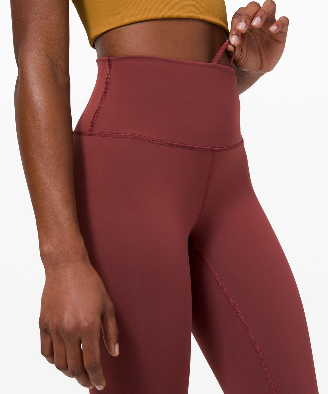 Lululemon Wunder Train High-Rise Crop 21" - Savannah