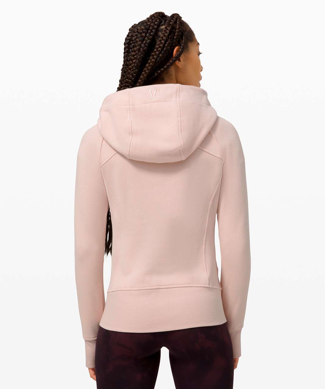 Lululemon Scuba Oversized 1/2 Zip Hoodie - Feather Pink - lulu fanatics