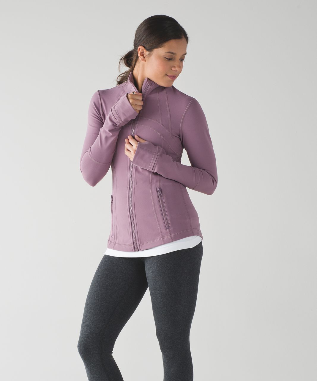 Lululemon Define Jacket - Vintage Mauve - lulu fanatics