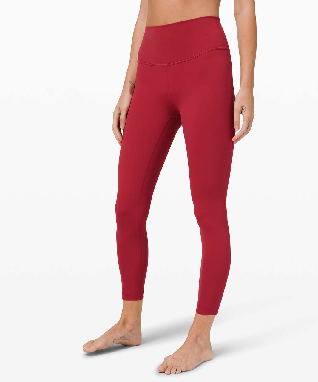 Lululemon Wunder Under Hi-Rise 7/8 Tight *Brushed 25 - Midnight Navy - lulu  fanatics