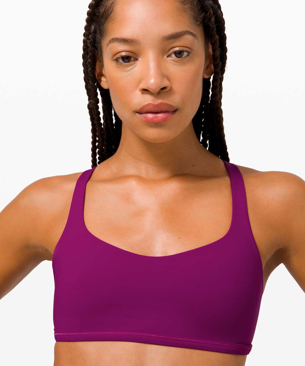 Lululemon Free To Be Bra Wild *Light Support, A/B Cup - Deep Fuschia