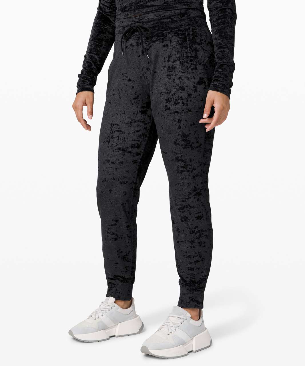 Lululemon Ready to Crush High-Rise Velour Jogger *Full Length -  Interstellar Dark Grey Multi - lulu fanatics