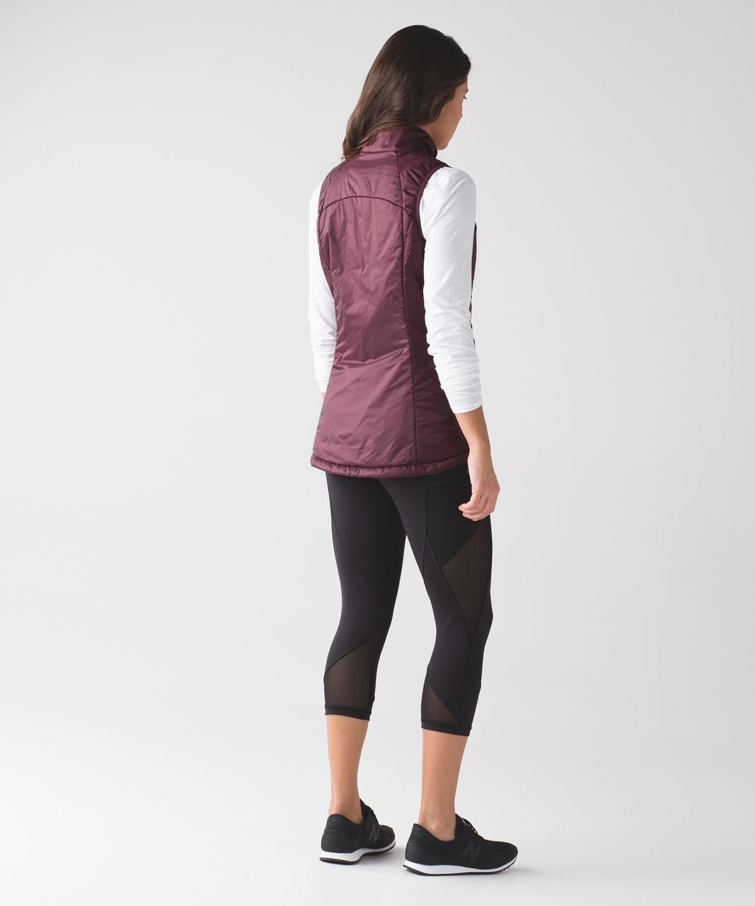 Lululemon Layer Up Vest - Bordeaux Drama / Prep Red