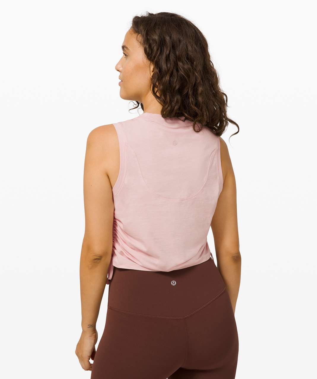 Lululemon Cinch it Up Tank Top - Misty Pink