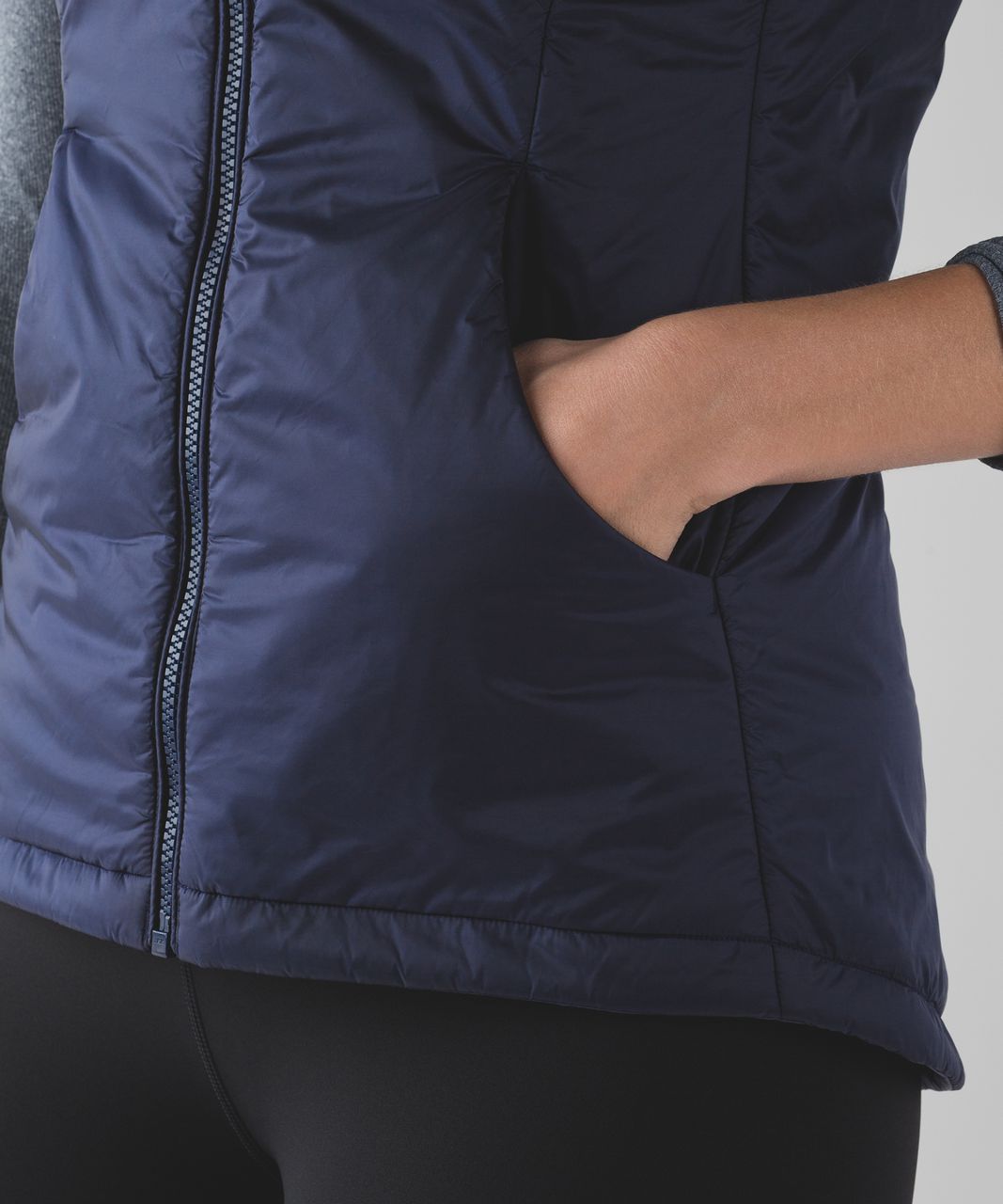 Lululemon Layer Up Vest - Deep Indigo / Greyvy - lulu fanatics