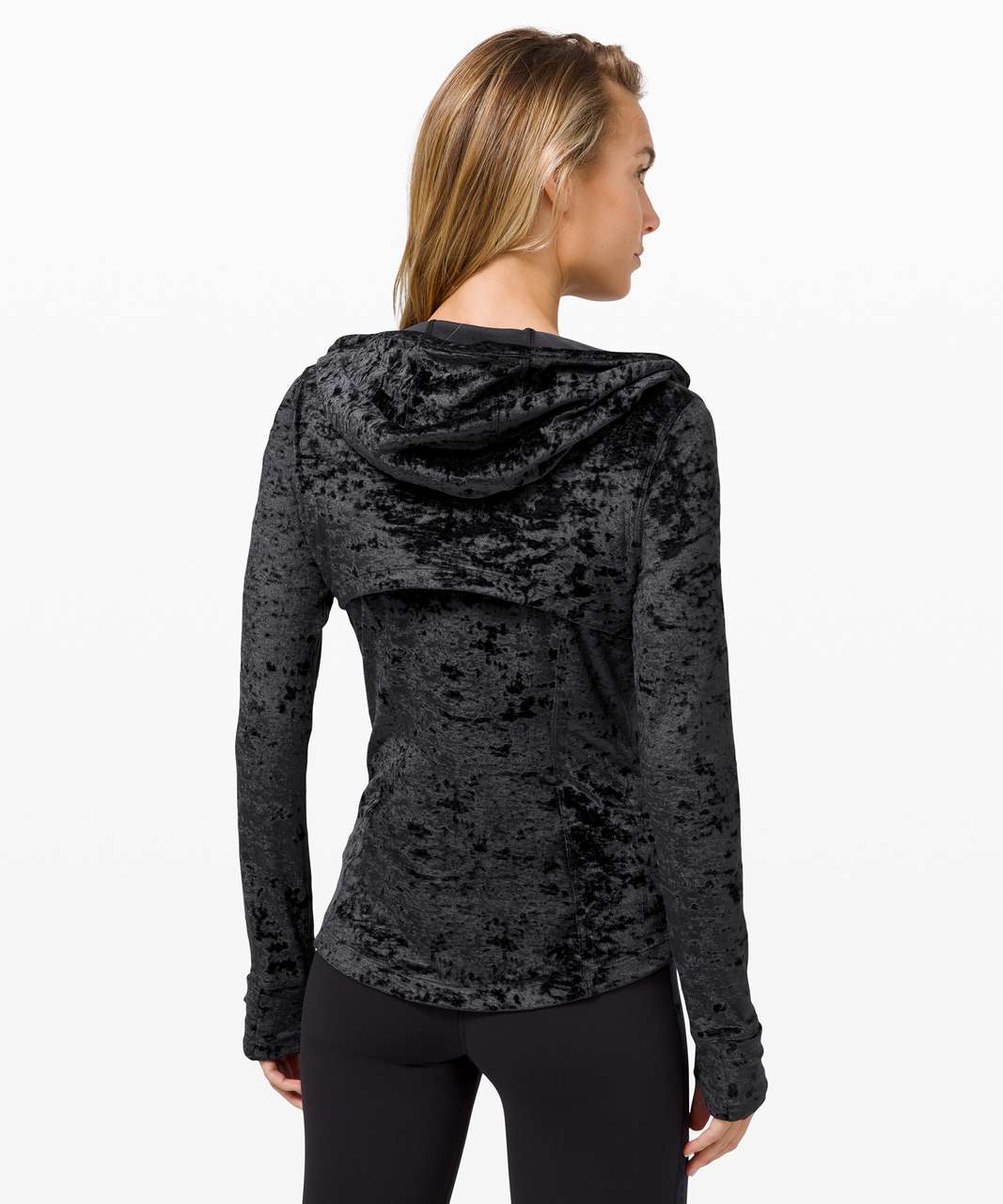 Lululemon Hooded Define Jacket *Crushed Velvet - Black