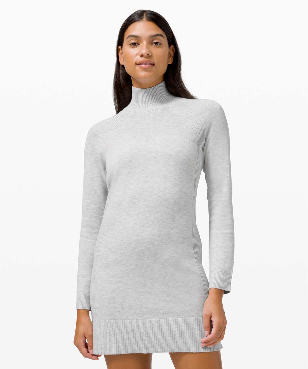 Lululemon Keep it Cozy Dress - Heathered Core Ultra Light Grey - lulu ...