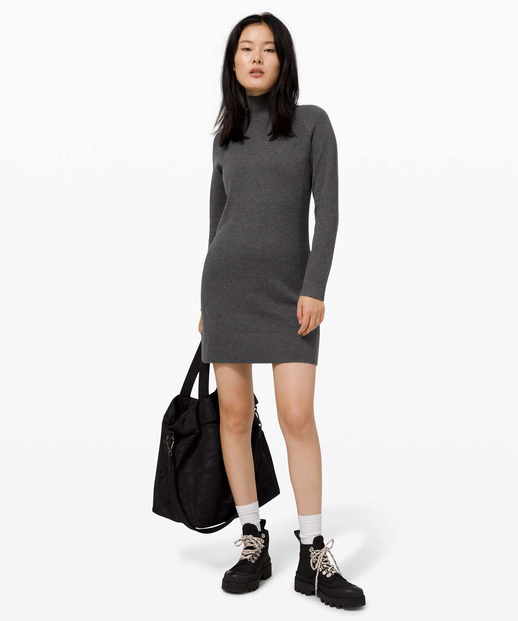 LULULEMON Tight-fit Knit Dress Black Size S – Style Exchange