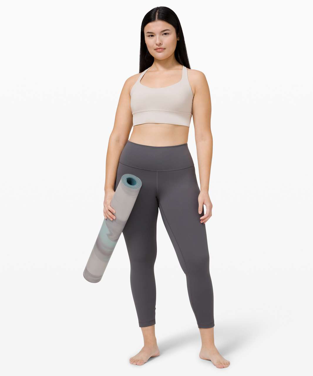 Lululemon Free to Be Bra Wild Long Line *Light Support, A/B Cup - Blue Cast  - lulu fanatics