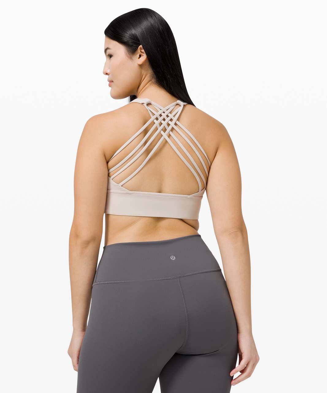 Lululemon Free to Be Long-Line Bra - Wild *Light Support, A/B Cups -  Lavender Dew - lulu fanatics