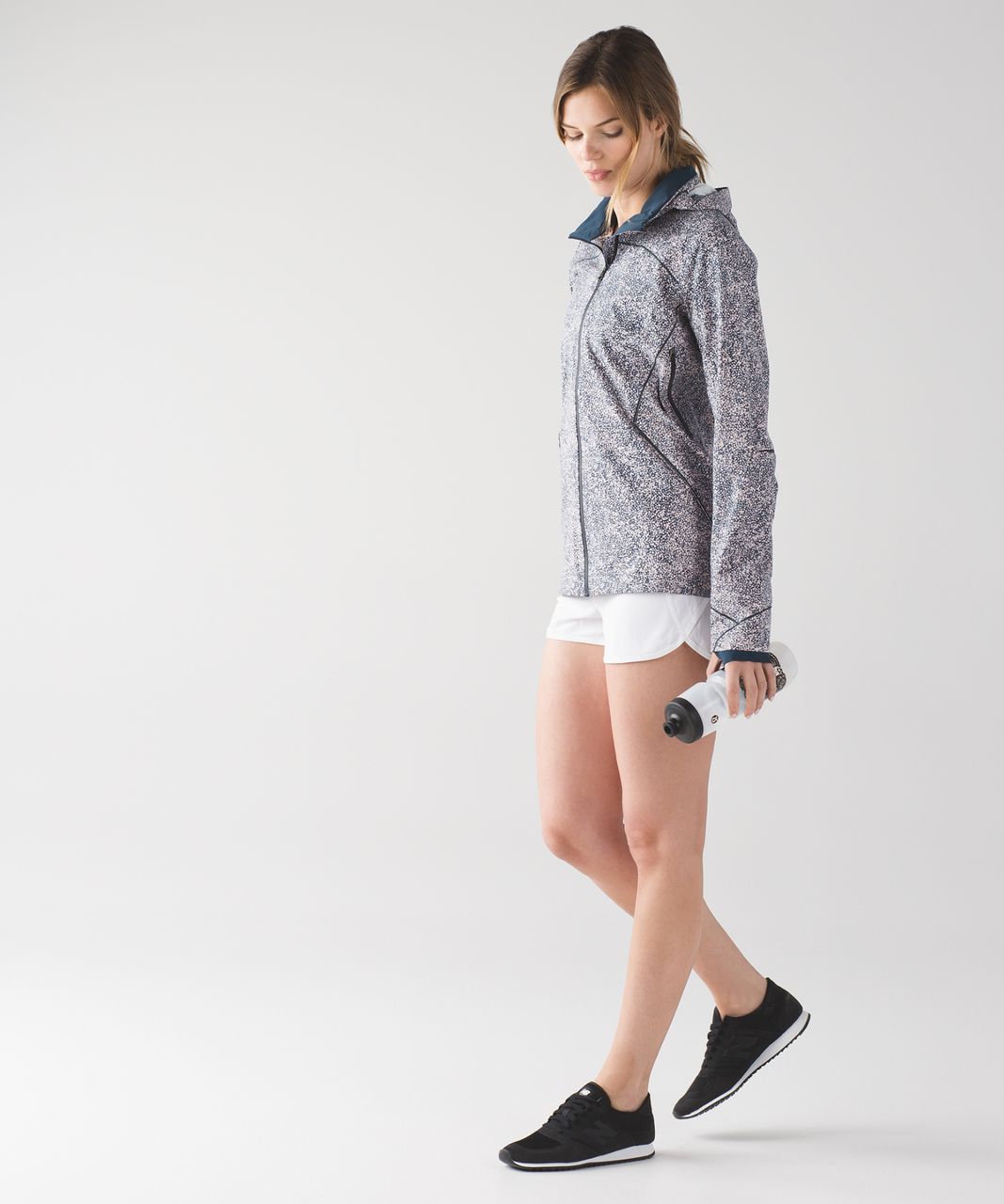 Lululemon Runaway Jacket - Pebble Print Parfait Pink Alberta Lake