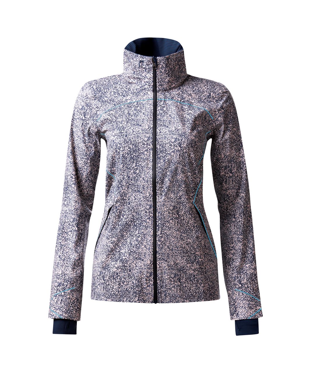 Lululemon Runaway Jacket - Pebble Print Parfait Pink Alberta Lake - lulu  fanatics