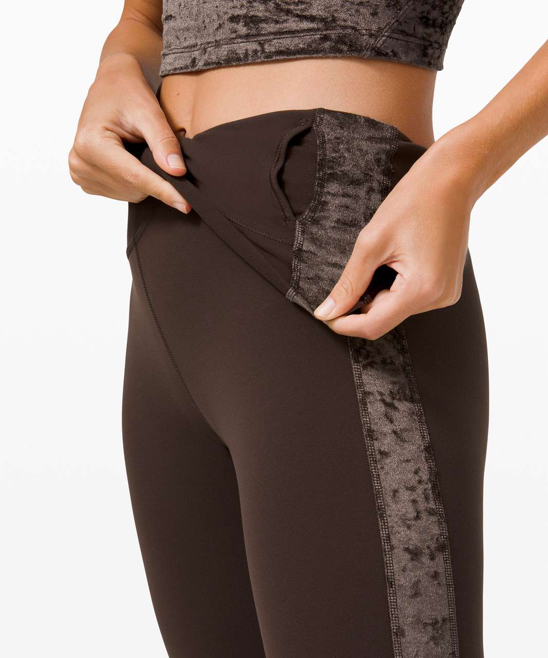 Lululemon Align Super High-Rise Pant 28 *Crushed Velvet - French Press -  lulu fanatics