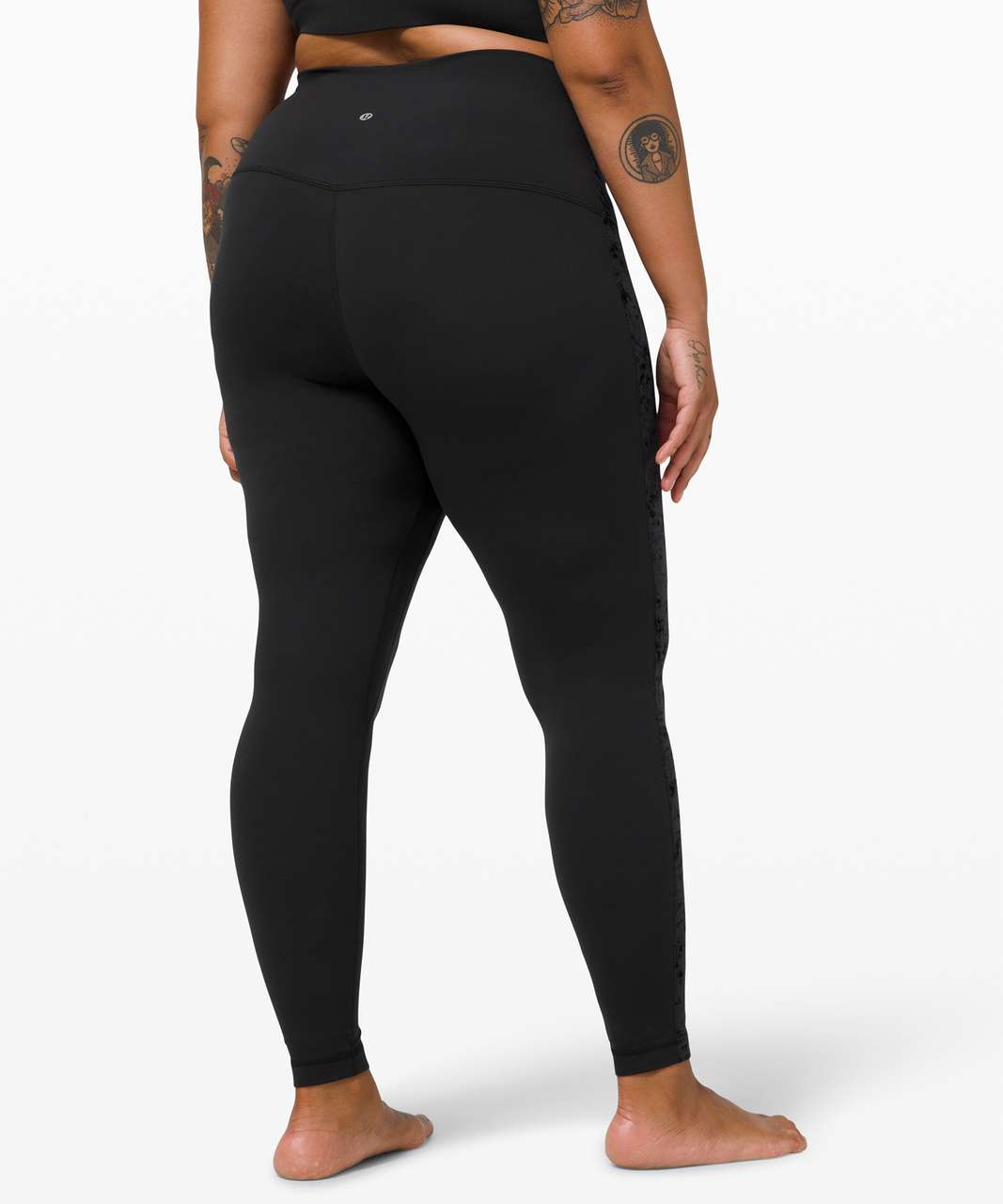 Lululemon Align High-Rise Pant 28 - Aqueous Emboss Black - lulu fanatics