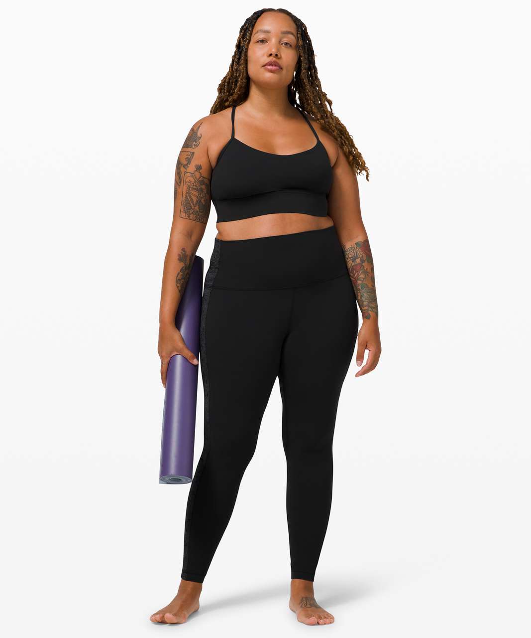 Lululemon Black Shiny Leggings Size 4 - $80 (32% Off Retail) - From Bella