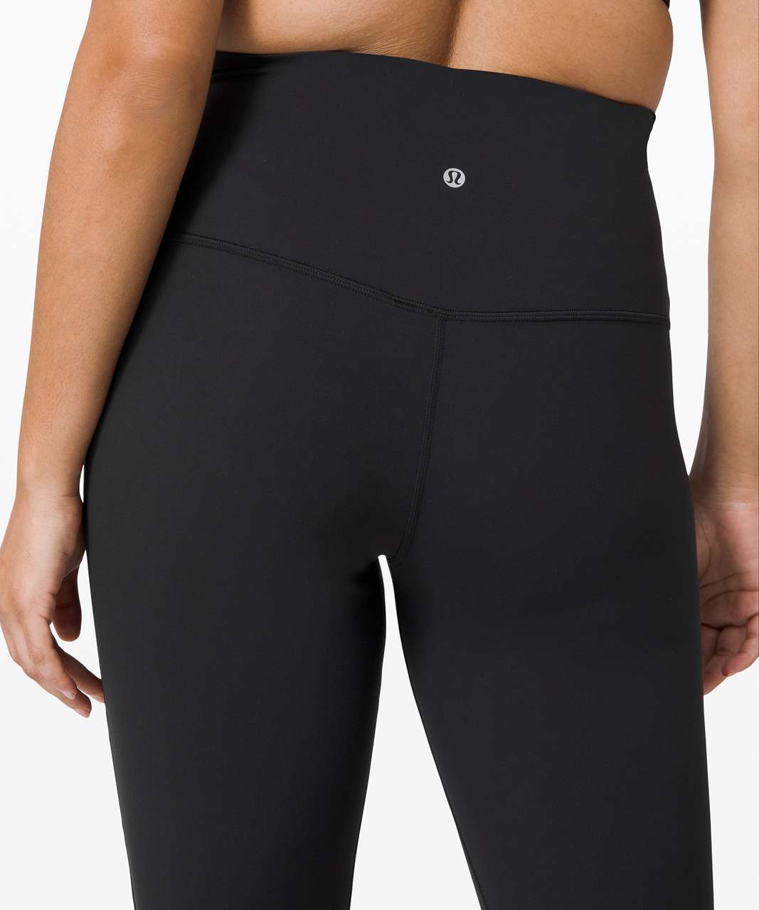 Lululemon Align Super High-Rise Crop *Velvet - Black - lulu fanatics