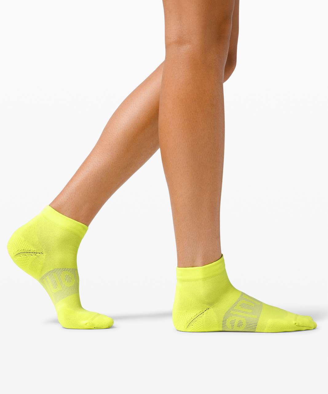 Lululemon Power Stride Ankle Sock - Highlight Yellow - lulu fanatics