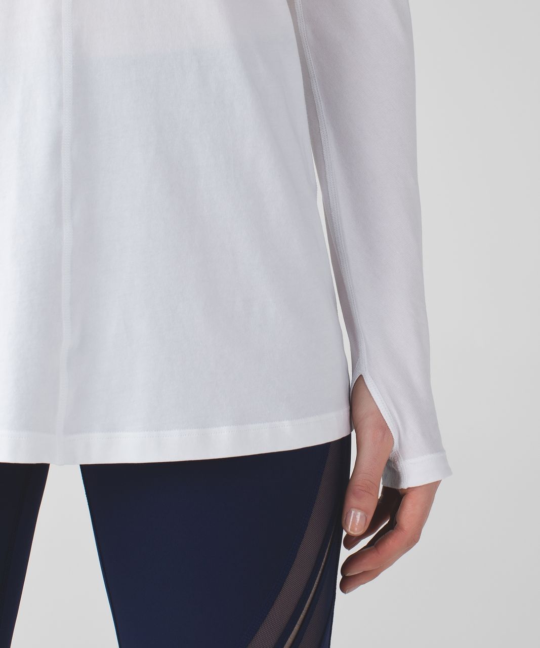 Lululemon Trapeze Long Sleeve - White