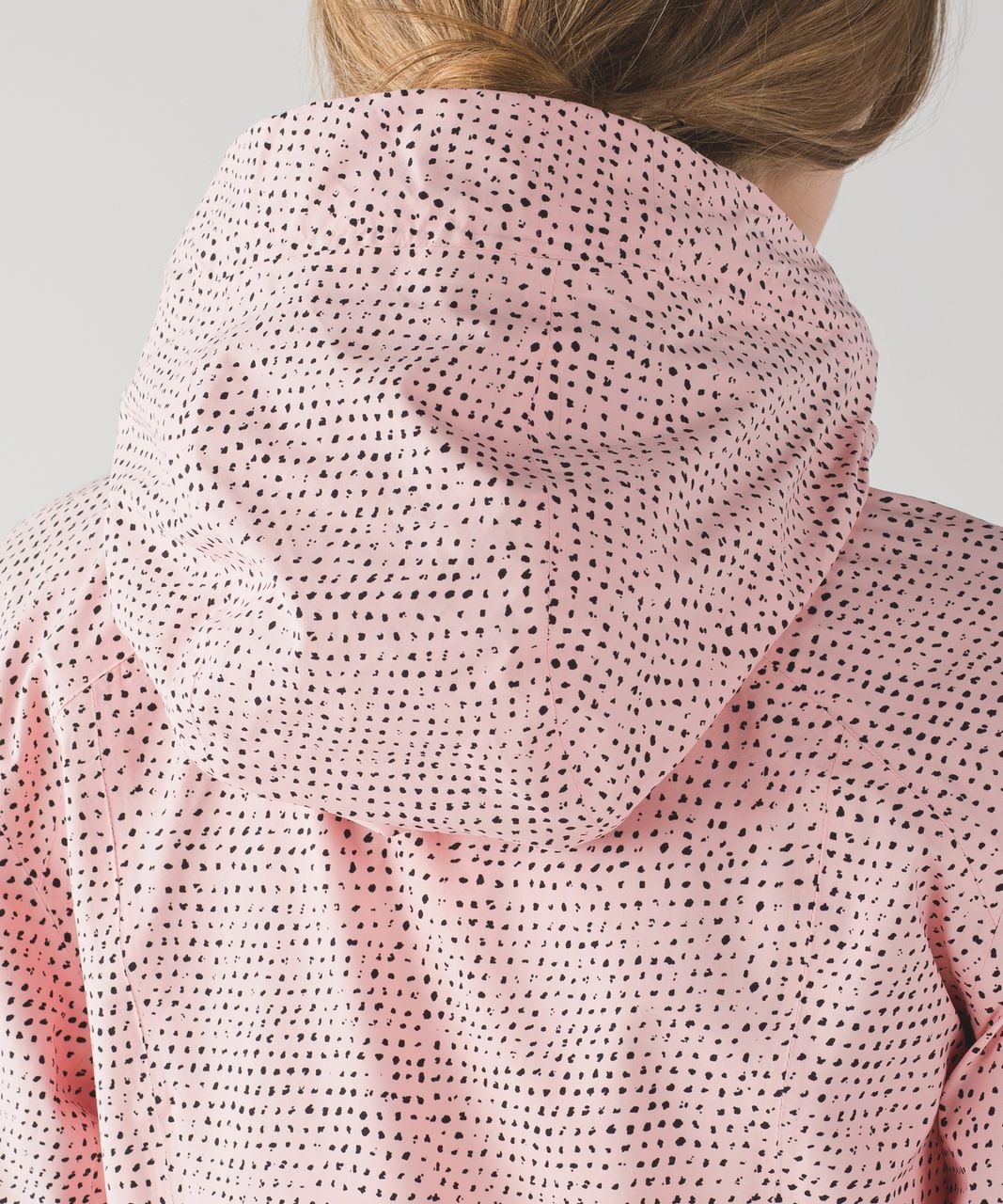 Lululemon Runaway Jacket - Speckle Dot Parfait Pink Black