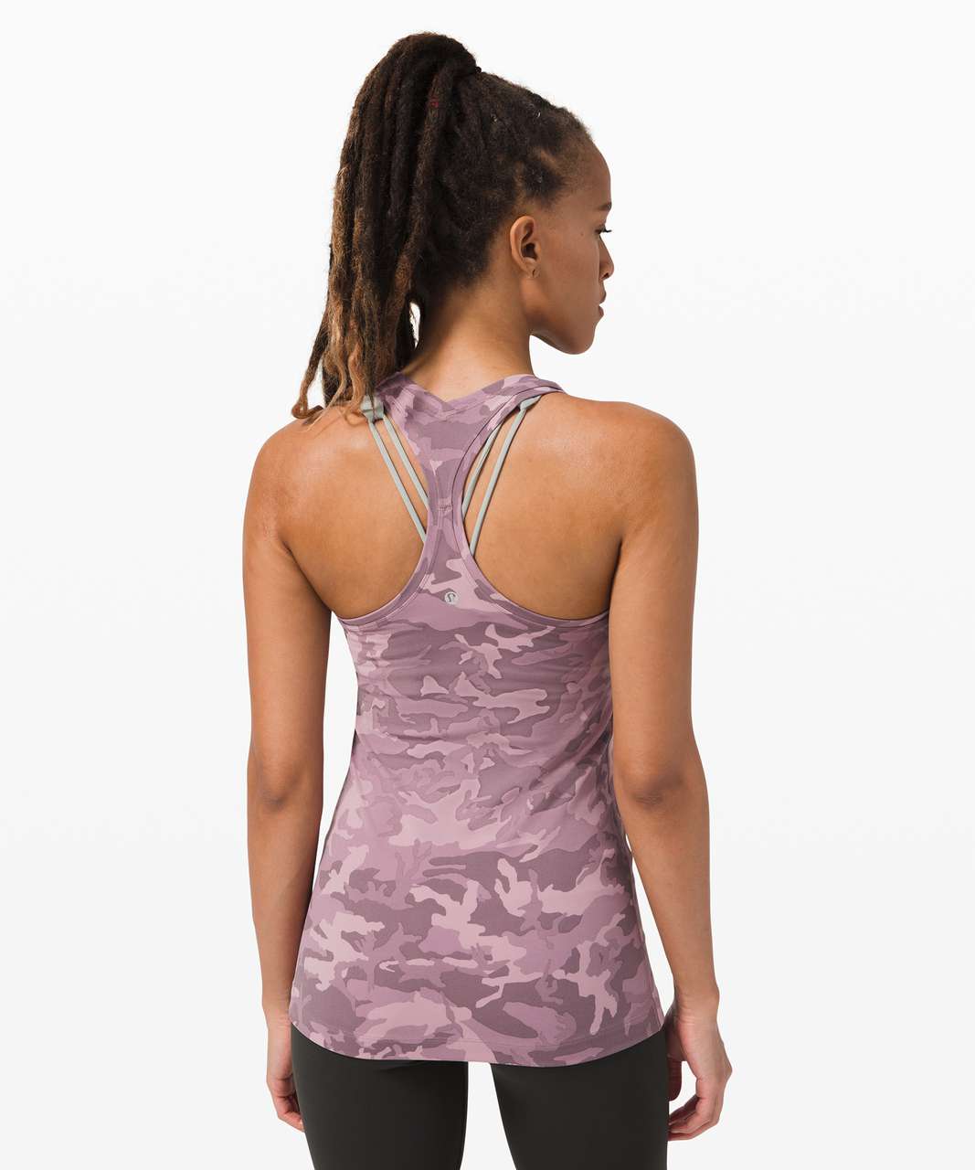 Lululemon Cool Racerback II *Nulu - Incognito Camo Pink Taupe Multi