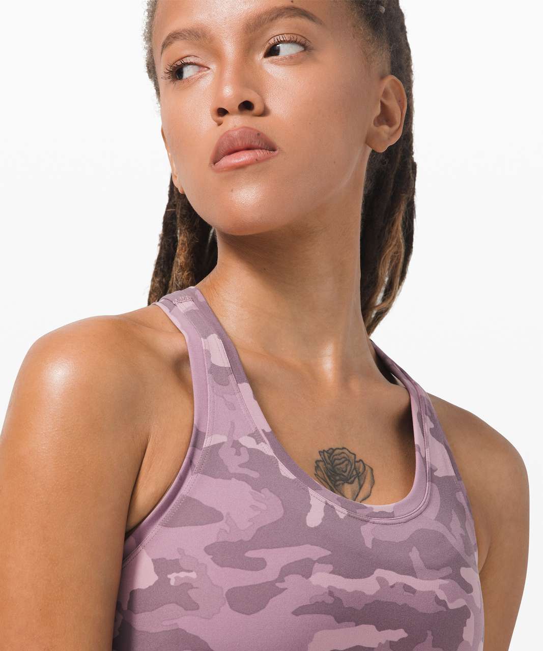 Lululemon Cool Racerback II *Nulu - Incognito Camo Pink Taupe Multi