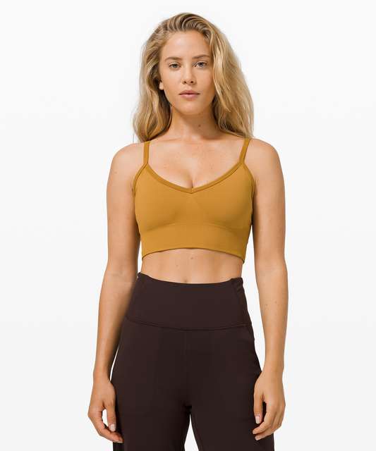 Lululemon Ebb to Street Bodysuit *Light Support, B/C Cups - Copper Brown -  lulu fanatics