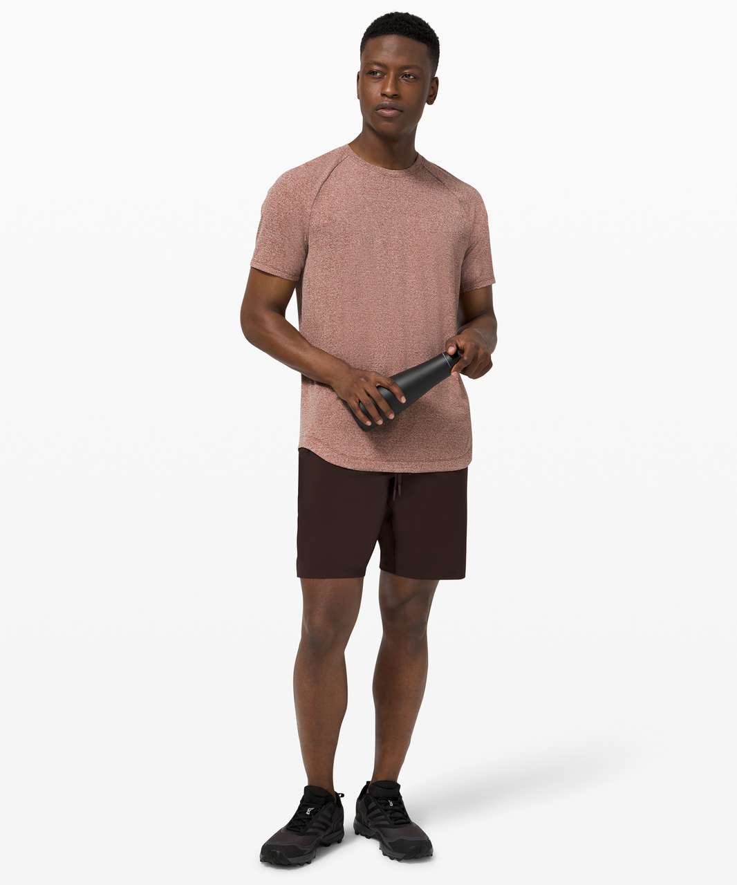 Lululemon Drysense Short Sleeve - Heathered Savannah