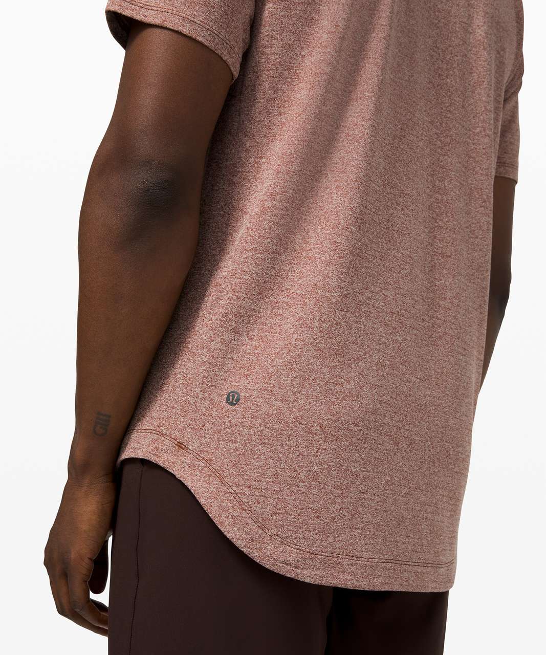 Lululemon Drysense Short Sleeve - Heathered Savannah