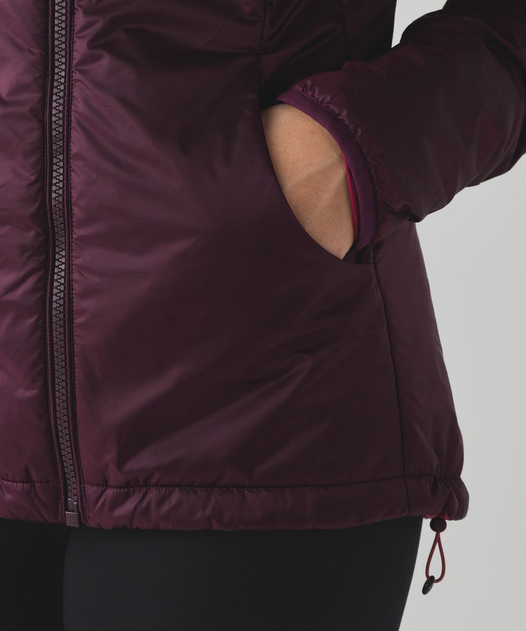 Lululemon Layer Up Jacket - Bordeaux Drama / Prep Red