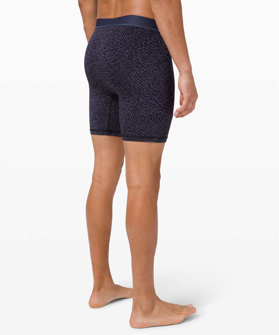 Lululemon Always In Motion Boxer *The Long One 3 Pack 7" - Black / Texturize Cadet Blue / Iron Blue