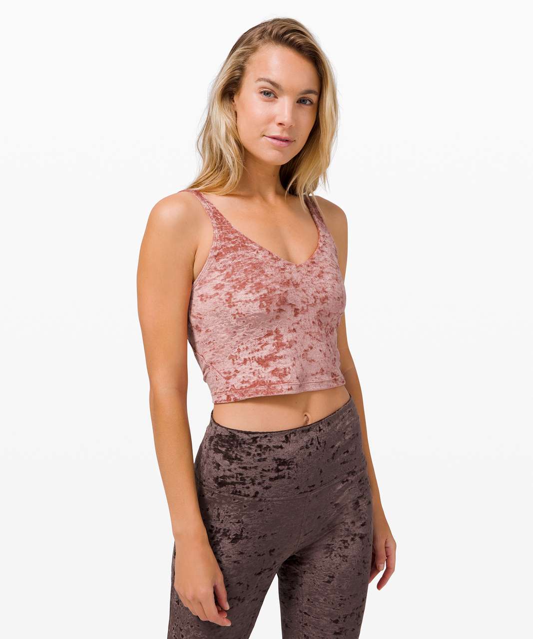 Crushed-Velvet Tank