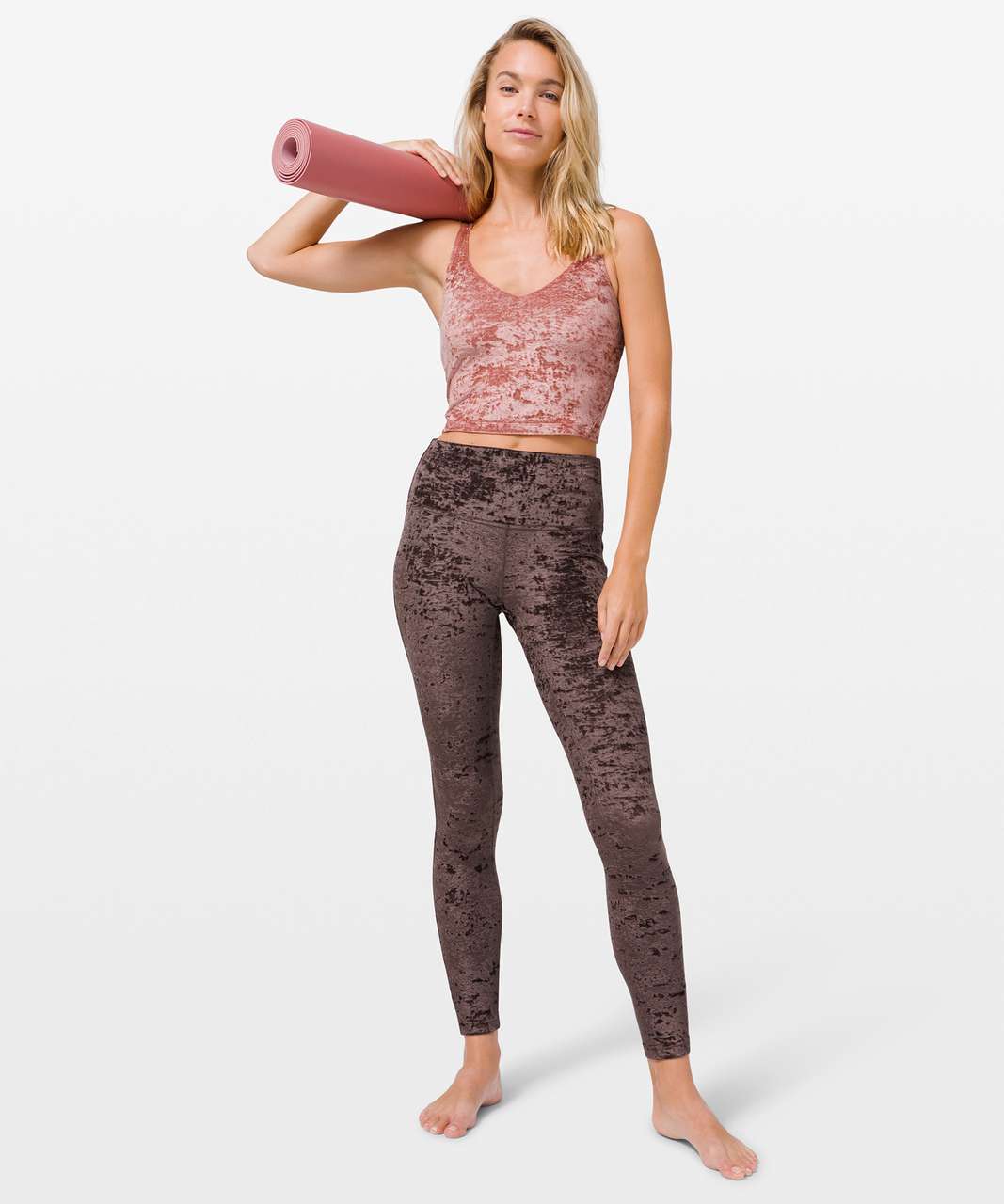 Lululemon Align Tank *Crushed Velvet - Soft Cranberry - lulu fanatics