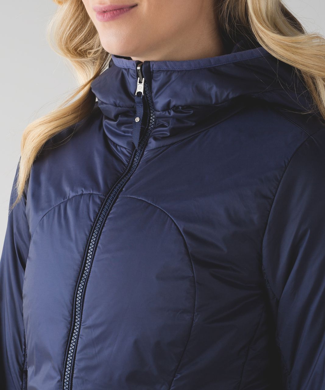 Lululemon Layer Up Jacket - Deep Indigo / Greyvy - lulu fanatics