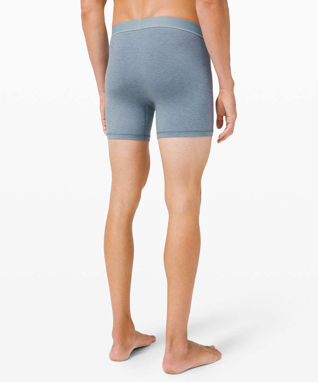 Lululemon Always In Motion Boxer *5" - Heathered Blue Fog